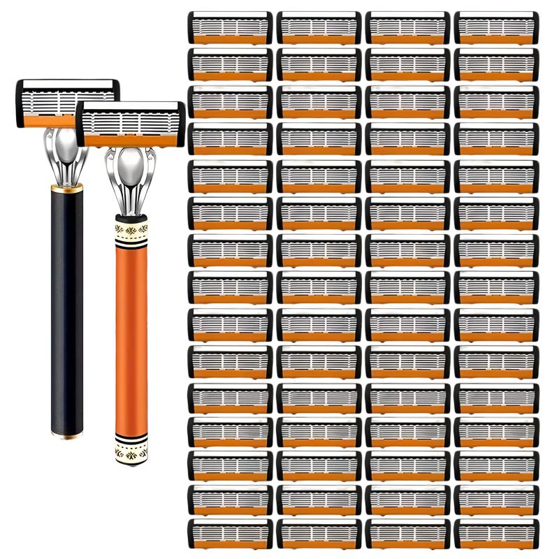 Safety Razor Handle - Rasoio di sicurezza classico a 6