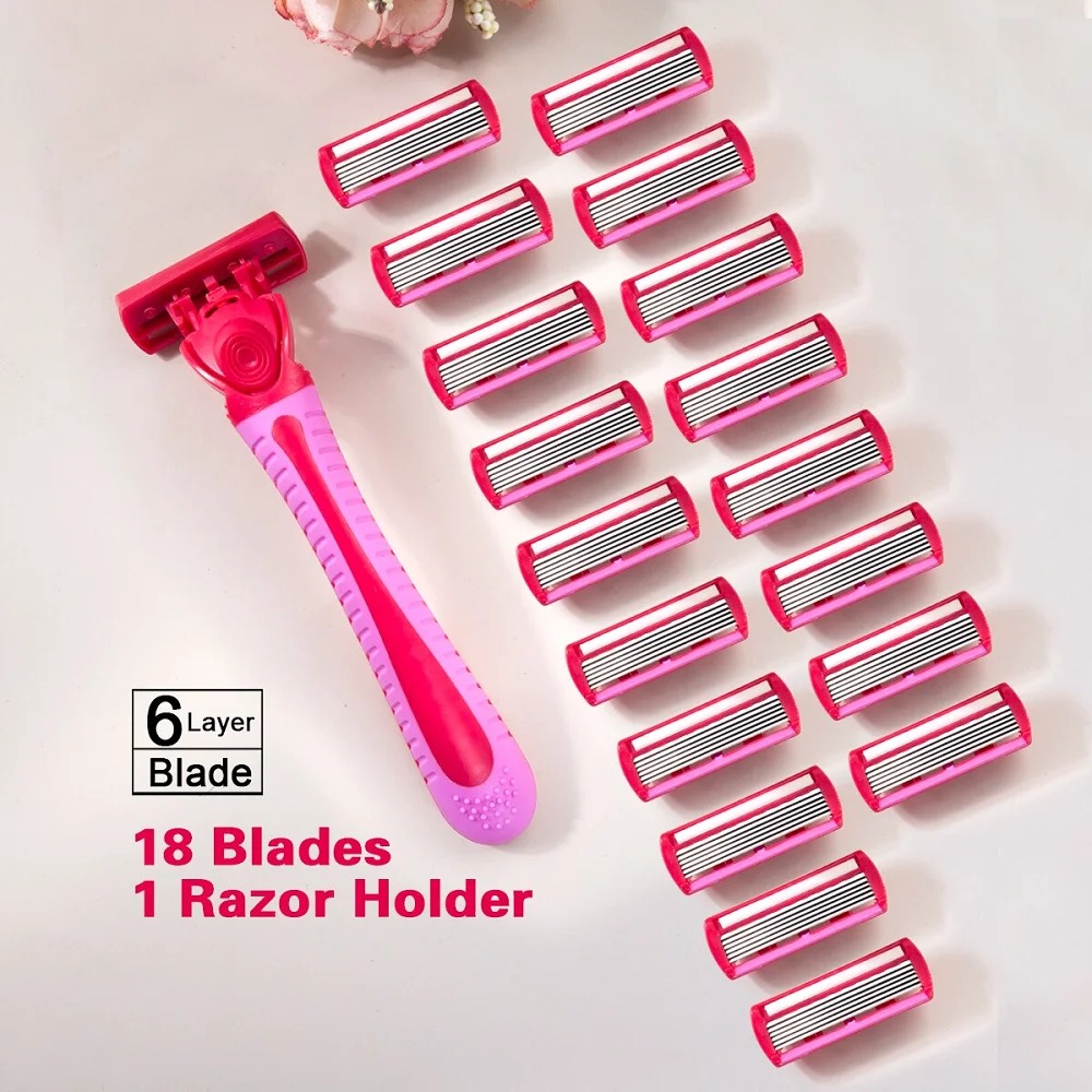 1 manico + 18 lame / Rasoio di - Safety Razor Handle recensione e prezzo