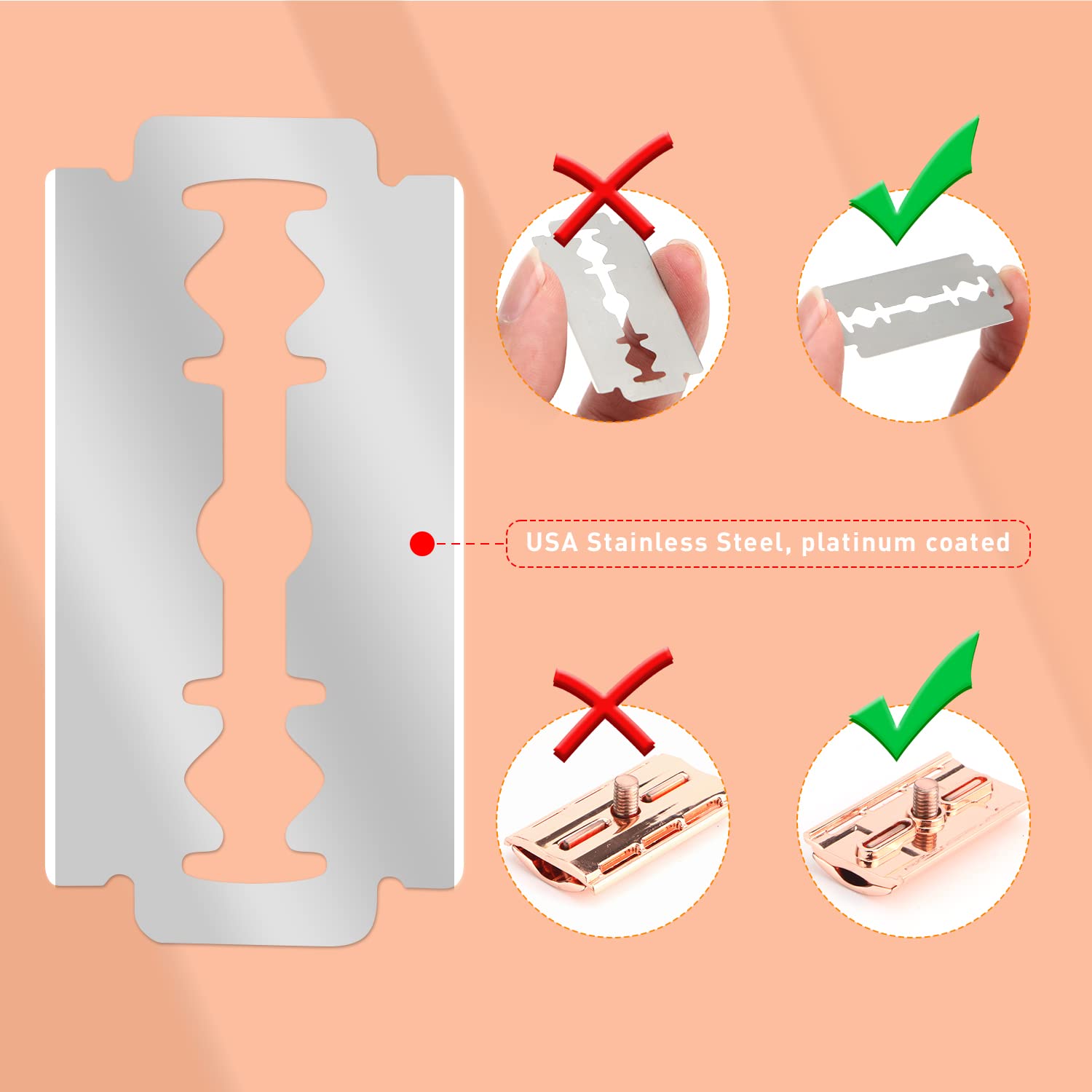 Rasoio di sicurezza riutilizza - Safety Razor Handle recensione e prezzo