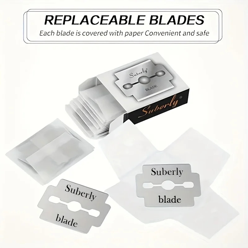 Lame di sicurezza in acciaio i - Safety Razor Handle recensione e prezzo