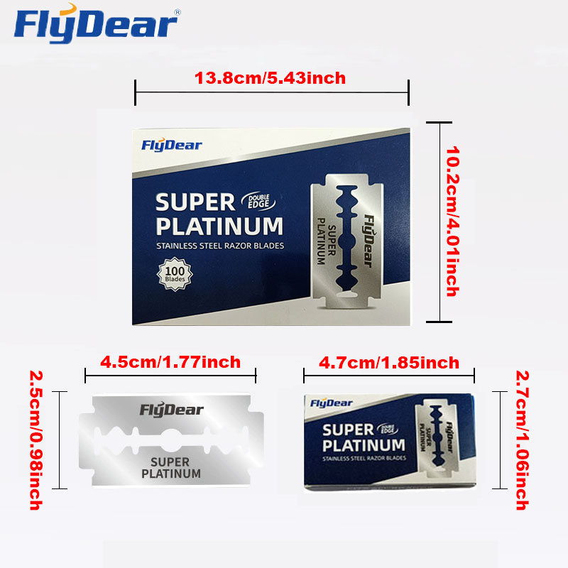 FLYDEAR 10-1000 PZ Materiale i - Safety Razor Handle recensione e prezzo