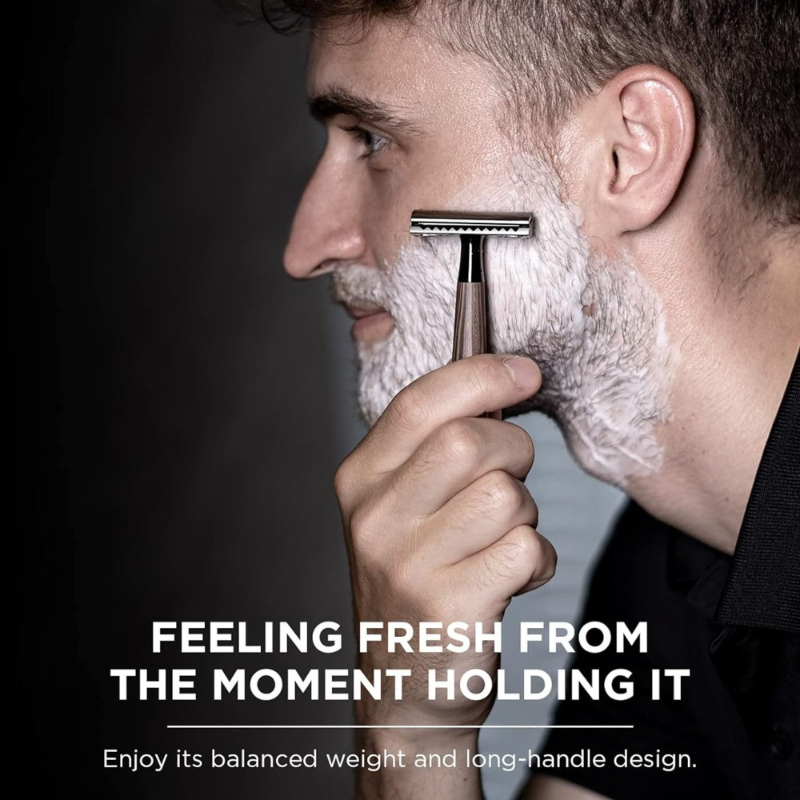 Rasoio di Sicurezza a Doppia L - Safety Razor Handle recensione e prezzo